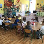Заняття в різновіковій групі (середній , старший вік) на тему: 