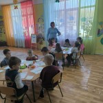 Колективний перегляд заняття (нетрадиційне малювання) на тему: 