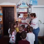 Відвідування сільської бібліотеки дітьми старшої групи , присвяченої 