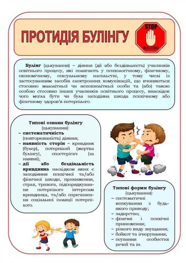 Протидія булінгу